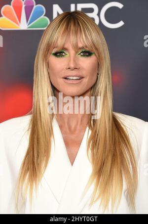 Hollywood, CA, USA. 24. August 2021. Heidi Klum beim Spaziergang auf dem Roten Teppich für „America's Got Talent“ 24. August Live Show Red Carpet im Dolby Theater am 24. August 2021 in Hollywood, CA. Stockfoto