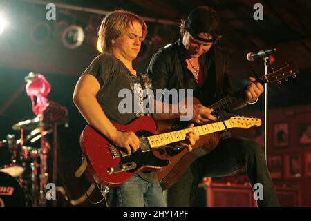 Dierks Bentley „Throttle Wide Open“-Tour, die im Big Deck von Rabb in Ruston, Los Angeles, stattfindet. Stockfoto