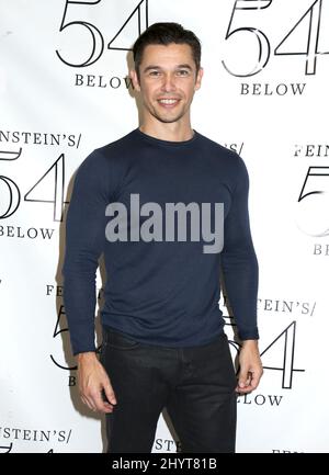 Paul Telfer Carmen Cusack tritt mit 54 below auf, statt mit 54 below am 23. Oktober 2021. Stockfoto