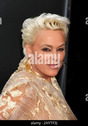 Brigitte Nielsen nahm an den American Music Awards 2008 im Nokia Theater, Los Angeles, Teil. Stockfoto