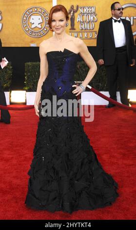 Marcia Cross nimmt an den Annual Screen Actors Guild Awards 15. Teil, die im Shrine Auditorium in Los Angeles stattfinden. Stockfoto