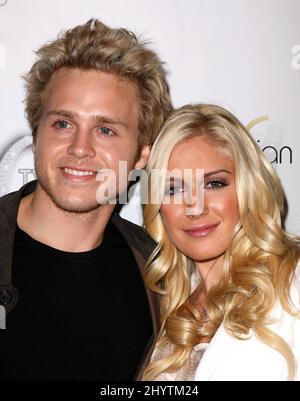 Spencer Pratt und Heidi Montag besuchen den „Ya-Boy!!“ Geburtstag Bash in der Gegend in West Hollywood. Stockfoto