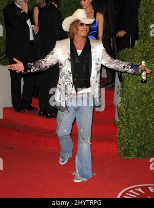 Mickey Rourke bei der Vanity Fair Oscar Party 2009 im Sunset Tower Hotel in West Hollywood. Stockfoto