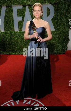 Kate Winslet bei der Vanity Fair Oscar Party 2009 im Sunset Tower Hotel in West Hollywood Stockfoto