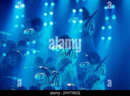 Brian May von Queen Hammersmith Odeon 1978 Stockfoto