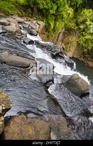 Rochester fällt in Mauritius, Afrika. Stockfoto