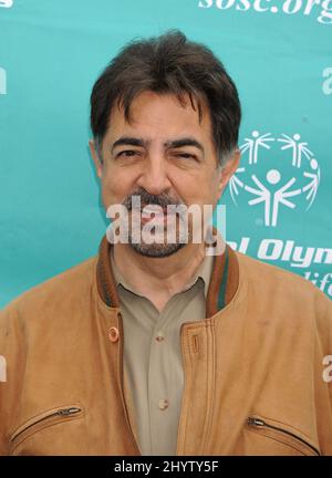 Joe Mantegna bei den Special Olympics Antrittsveranstaltung Celebrity Bocce Tournament 2009 in den Culver Studios Stockfoto