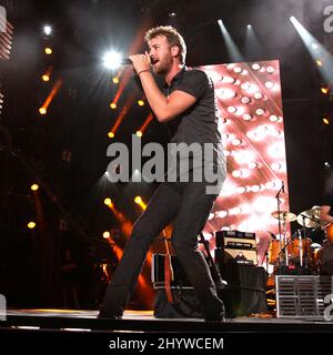 Charles Kelley von Lady Antebellum tritt beim CMA Music Festival 2009 auf, das im LP Field in Nashville, USA, stattfindet Stockfoto