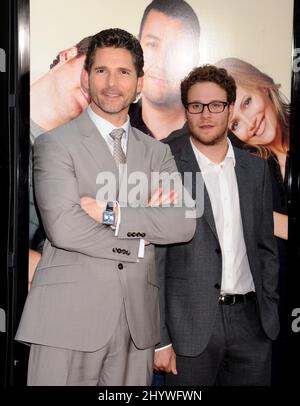 Eric Bana und Seth Rogen bei der Weltpremiere „Funny People“, die im ArcLight Cinemas, Hollywood, stattfand. Stockfoto