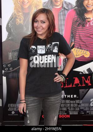 Brandi Cyrus bei der Weltpremiere „BandSlam“ im Mann Village Theatre, Westwood. Stockfoto