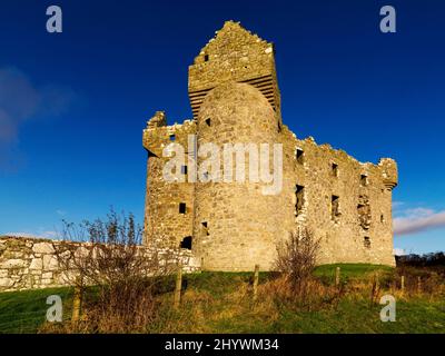 Monea Castle, County Fermanagh, Nordirland Stockfoto