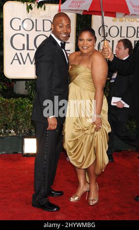 Monique bei der Verleihung der Golden Globe Awards 67., die am 17. Januar 2010 im Beverly Hilton Hotel in Los Angeles, CA, USA, stattfand. Stockfoto