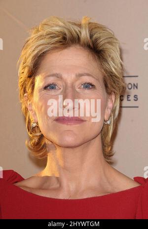 Edie Falco während eines Abends mit „Nurse Jackie“, präsentiert von der Academy of Television Arts & Sciences, im Leonard H. Goldenson Theater, Hollywood Stockfoto