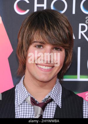 James Maslow von Big Time Rush bei Nickelodeon's Annual Kid's Choice Awards 23. in Westwood, Los Angeles. Stockfoto