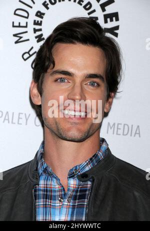 Matthew Bomer bei einem Abend mit „White Collar“, präsentiert vom Paley Center for Media, Beverly Hills. Stockfoto