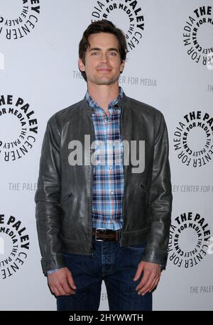 Matthew Bomer bei einem Abend mit „White Collar“, präsentiert vom Paley Center for Media, Beverly Hills. Stockfoto