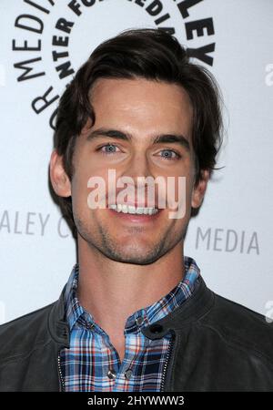 Matthew Bomer bei einem Abend mit „White Collar“, präsentiert vom Paley Center for Media, Beverly Hills. Stockfoto