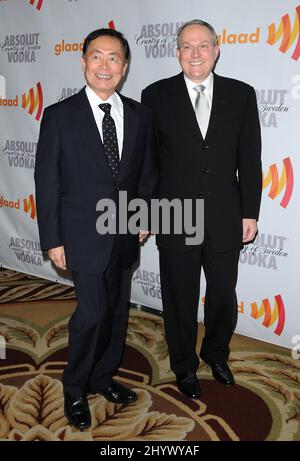 George Takei bei den jährlichen GLAAD Media Awards 21. im Hyatt Regency Century Plaza Hotel, Culver City Stockfoto