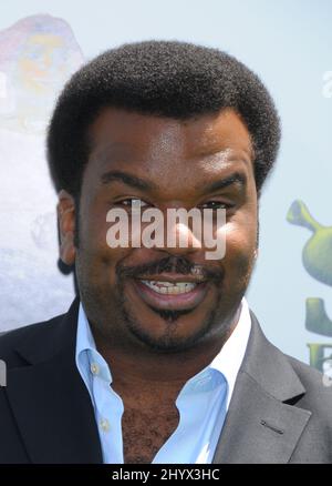 Craig Robinson während der Filmpremiere „Shrek Forever After“ im Gibson Amphitheatre Universal City, Los Angeles, Kalifornien Stockfoto