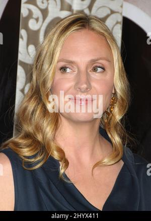 Hope Davis während der Premiere von HBO Films „The Special Relationship“ in Los Angeles in der Director's Guild of America, Los Angeles Stockfoto