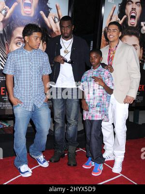 Sean Combs während der Weltpremiere von „Get Him to the Greek“ im Greek Theatre, Los Angeles, Kalifornien Stockfoto