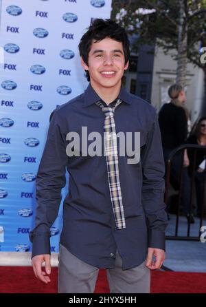 David Archuleta während des American Idol Grand Finale 2010 im Nokia Theater, Los Angeles, Kalifornien Stockfoto