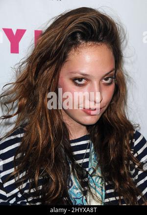 Cory Kennedy bei der Musikausgabe-Party des Nylon Magazine in der SkyBar im Mondrian Hotel in Los Angeles, USA. Stockfoto