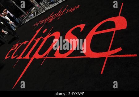 Atmosphäre bei „The Twilight Saga: Eclipse“, Los Angeles, Premiere im Nokia Theater in L.A. LIVE Stockfoto