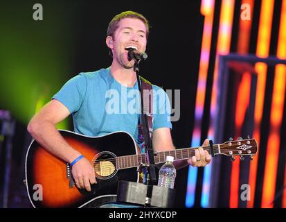 Josh Turner in Concert im Alabama Theater, Myrtle Beach, South Carolina. Stockfoto