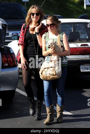 Debby Ryan wird in Los Angeles, USA, gesehen Stockfoto