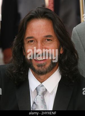 Marco Antonio Solis wurde auf dem Hollywood Walk of Fame am Hollywood Boulevard 6931 in Hollywood, USA, mit einem Star geehrt. Stockfoto