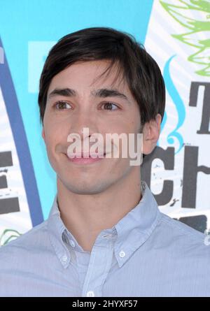 Justin Long bei den Teen Choice Awards 2010, die am 8. August 2010 im Gibson Amphitheatre in Universal City, Kalifornien, verliehen wurden. Stockfoto