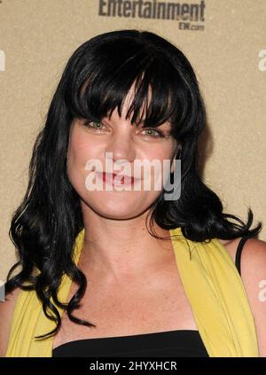 Pauley Perrette bei der Entertainment Weekly und Women in Film Pre-Emmy Party im „Restaurant“ im Sunset Marquis Hotel am 27. August 2010 in West Hollywood, Kalifornien. Stockfoto