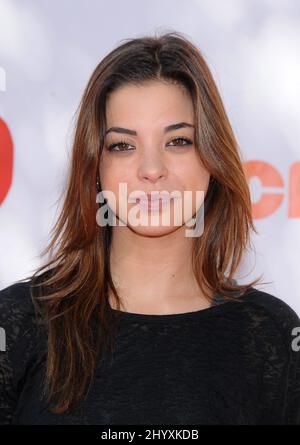 GIA Mantegna während Nickelodeons „Fred: The Movie“-Premiere in den Paramount Pictures Studios, Kalifornien Stockfoto