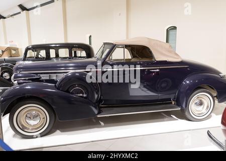 Ein 1938 Buick Series 40 Cabrio im Franschhoek Motor Museum Südafrika Stockfoto