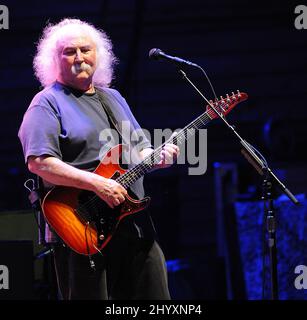 David Crosby von Crosby, Stills und Nash in einem Konzert im Moran Theatre, Jacksonville. Stockfoto