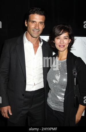 Frank Grillo und Wendy Moniz bei der Sondervorführung „My Soul to Take“ im AMC Loews Lincoln Square, New York Stockfoto