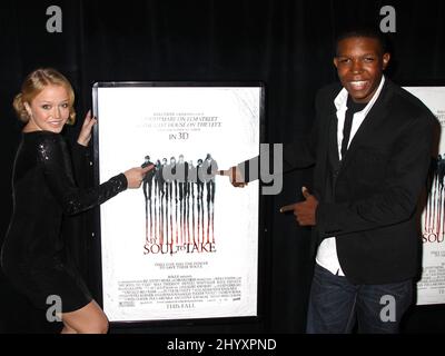 Denzel Whitaker und Paulina Olszynski bei der Sondervorführung „My Soul to Take“ im AMC Loews Lincoln Square, New York Stockfoto