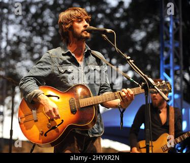 Ryan Bingham beim Austin City Limits Music Festival im Zilker Park in Austin, Texas Stockfoto