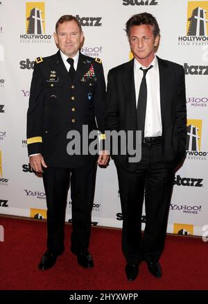 Sean Penn bei der jährlichen Hollywood Awards Gala 14. im Beverly Hilton, Beverly Hills, Kalifornien. Stockfoto