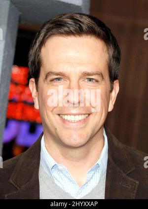 Ed Helms während der „Due Date“-Premiere in Los Angeles im Grauman's Chinese Theatre, Los Angeles Stockfoto