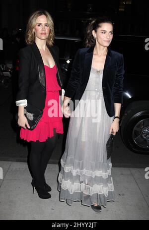 Sarah Paulson und Amanda Peet während der jährlichen Gotham Independent Film Awards 20. der IFP in Cipriani, Wall Street, New York Stockfoto