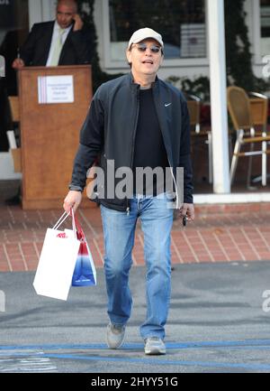 Billy Crystal Shopping in Fred Segal, Los Angeles. Stockfoto