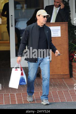 Billy Crystal Shopping in Fred Segal, Los Angeles. Stockfoto