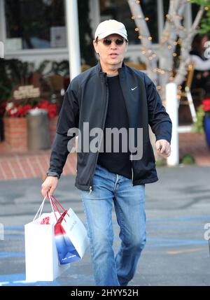 Billy Crystal Shopping in Fred Segal, Los Angeles. Stockfoto