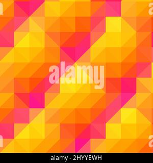 Illustration abstraktes Design mit Low Polygon Stil Illustration. Mit geometrischen Hintergrund Muster Stockfoto