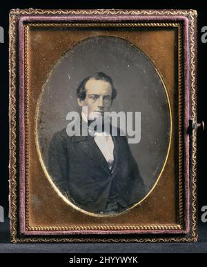 Porträt des nicht identifizierten Menschen. Mathew Brady (Studio of) (Vereinigte Staaten, 1822-1896). USA, um 1850. Fotos. Daguerreotyp (1/4 Platten) Stockfoto