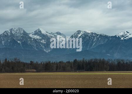 Triglav Mountain, Slowenien Stockfoto