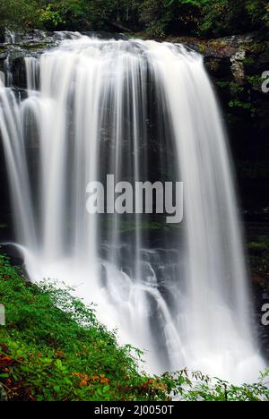 Dry Falls im Nantahala National Forest, North Carolina Stockfoto