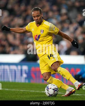 Fulhams Bobby deCordova-Reid während des Sky Bet Championship-Spiels auf den Hawthorns, West Bromwich. Bilddatum: Dienstag, 15. März 2022. Stockfoto